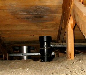 Common Plumbing Defect - attic has unvented stack